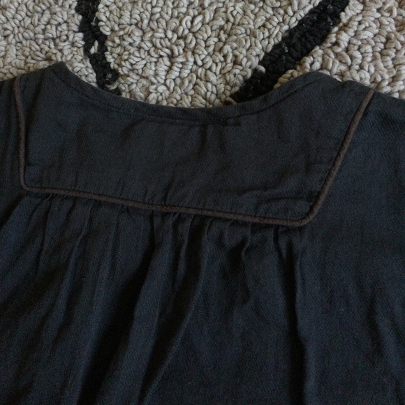 Bonpoint Charcoal Hand Smocked Dress - Picture 7 of 7